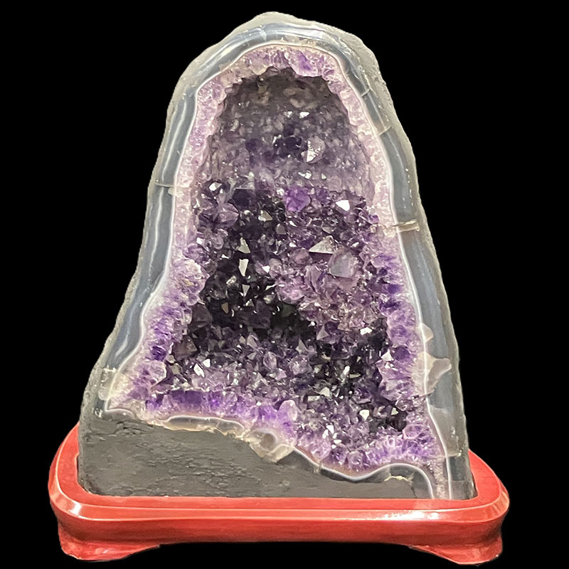 アメジスト鉄台付 約40.3kg No,2780｜原石 | 天然石・パワーストーンの